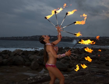 Samba Fire Girl