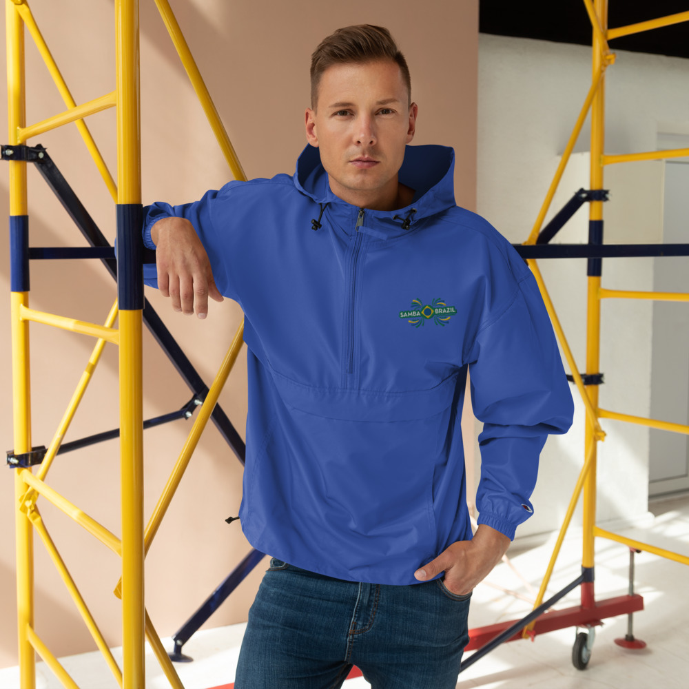 Champion blue jacket on sale