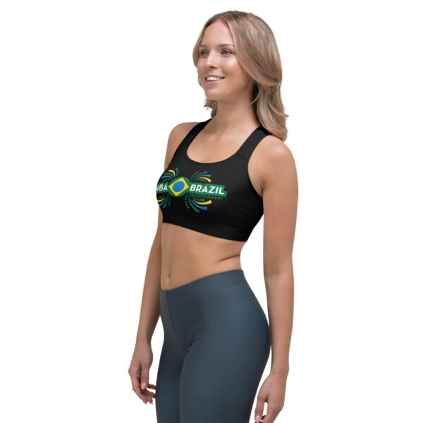 Samba Black Sports bra - Image 3