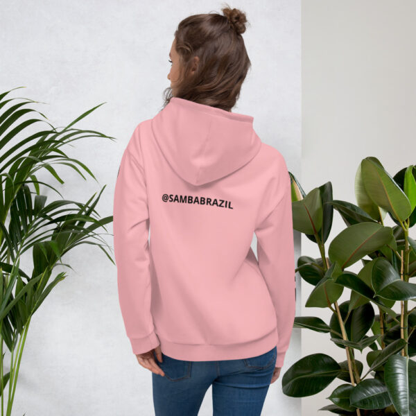 Pink Samba Brazil Hoodie - Image 2