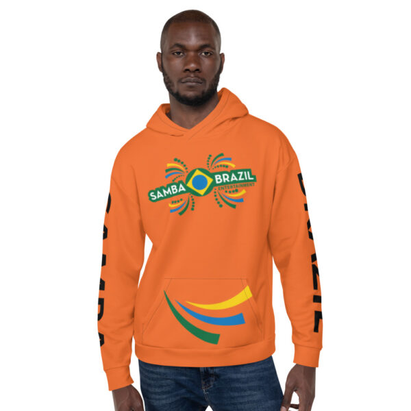 Orange Samba Brazil Hoodie