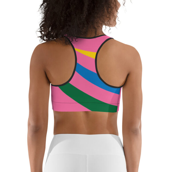 Samba Brazil Sports bra Hot Pink - Image 4