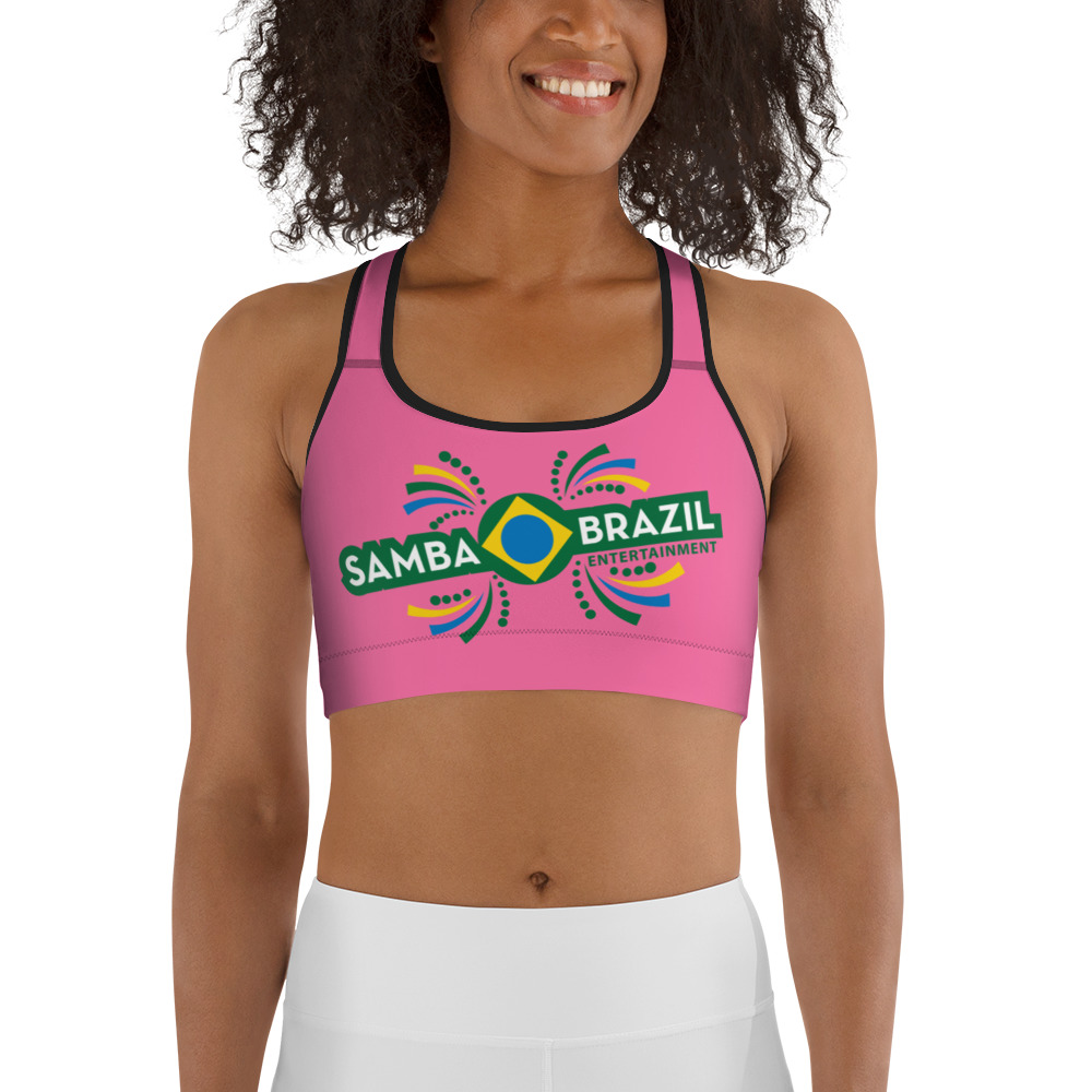 Samba Brazil Sports bra Hot Pink